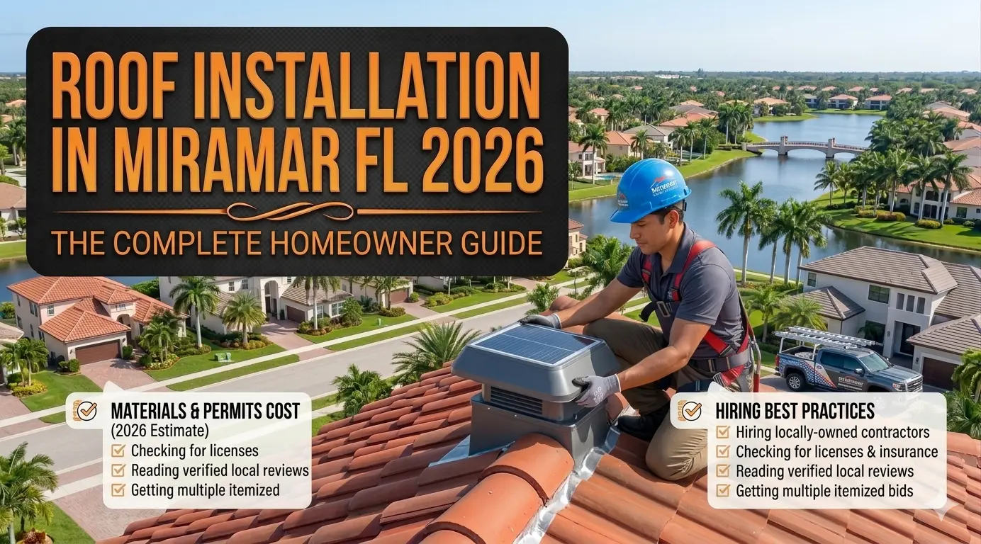 Roof Installation Miramar FL
