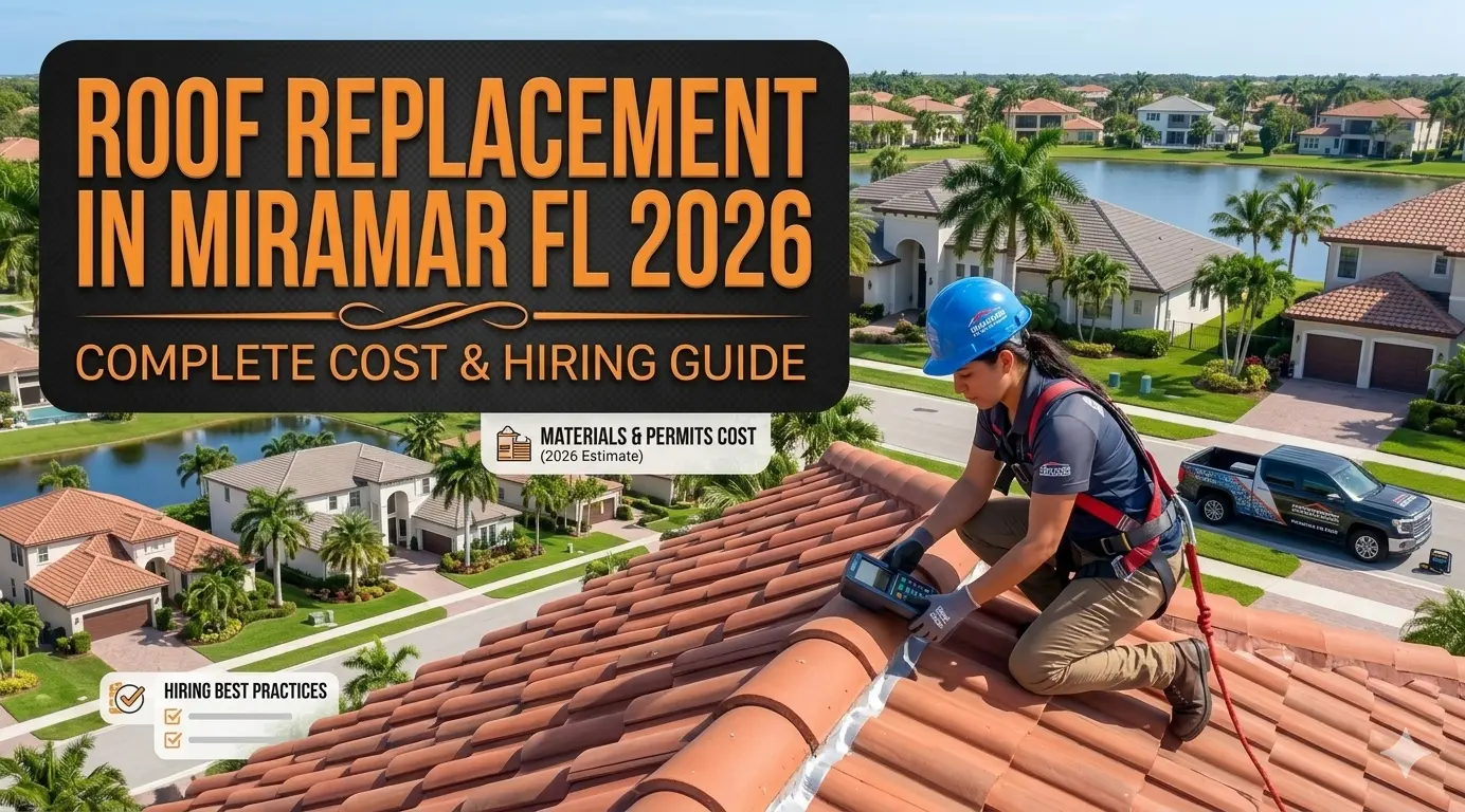 Roof Replacement in Miramar FL